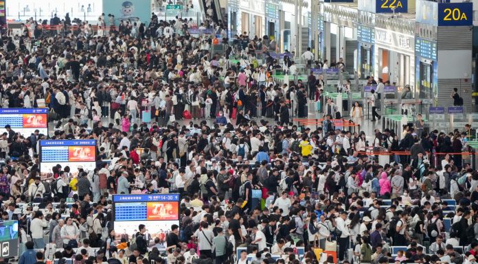 Cina: aumentano i rientri in treno con la fine delle festività nazionali (2)