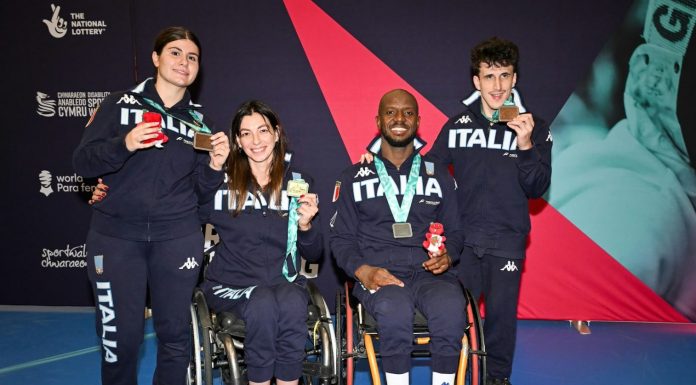 Europei paralimpici Cardiff 2026, quattro medaglie per l’Italia: Mogos ancora d’oro