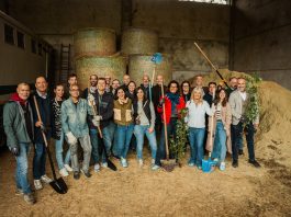 Econocom Italia pianta 200 alberi in provincia di Torino nel primo agriasilo d’Italia