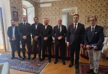 L’Ambasciatore d’Italia in Georgia incontra a Tbilisi il celebre enologo Cotarella