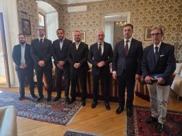 L’Ambasciatore d’Italia in Georgia incontra a Tbilisi il celebre enologo Cotarella