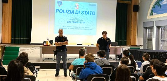 Caltanissetta, “Una vita da social – action week”: la Polizia di Stato incontra gli studenti nisseni