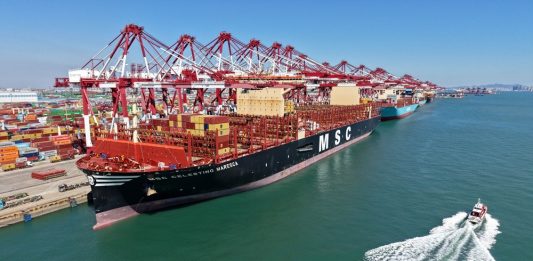 Cina: porto di Qingdao, aggiunte 16 rotte per il commercio estero nel 2026 (3)