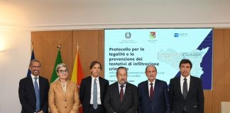 Firmato un protocollo antimafia fra Regione Siciliana, Irfis e le Prefetture
