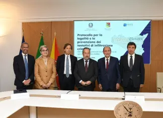 Firmato un protocollo antimafia fra Regione Siciliana, Irfis e le Prefetture