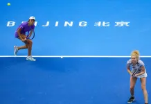 Tennis: finale del doppio femminile al China Open di Pechino (1)
