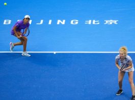 Tennis: finale del doppio femminile al China Open di Pechino (1)
