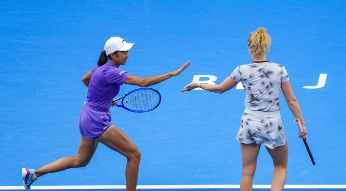 Tennis: finale del doppio femminile al China Open di Pechino (3)