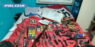 Voghera, arrestato 19enne estremista per detenzione illegale di armi da sparo