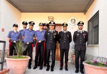Il Generale dei Carabinieri Del Monaco in visita a Santa Cristina Gela e Piana degli Albanesi