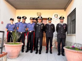 Il Generale dei Carabinieri Del Monaco in visita a Santa Cristina Gela e Piana degli Albanesi