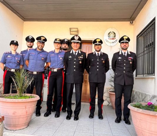 Il Generale dei Carabinieri Del Monaco in visita a Santa Cristina Gela e Piana degli Albanesi