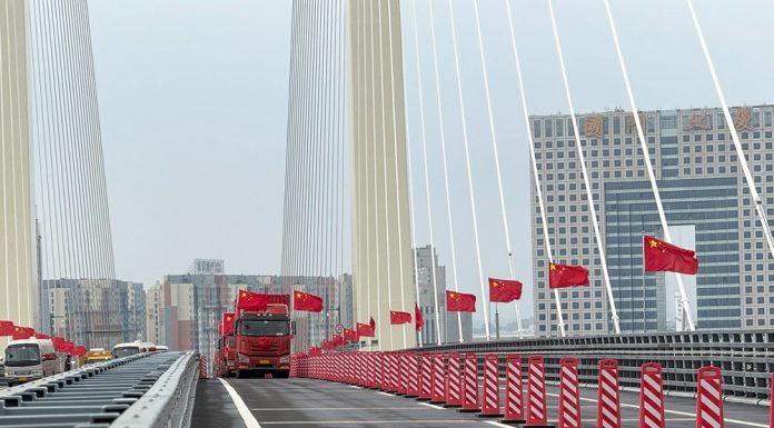 Cina: cerimonia di inaugurazione del ponte al confine con DPRK