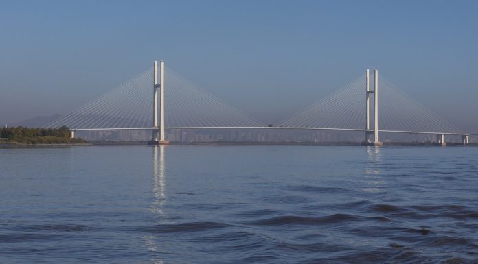 Cina: inaugurato nuovo ponte al confine con DPRK sul fiume Yalu (1)