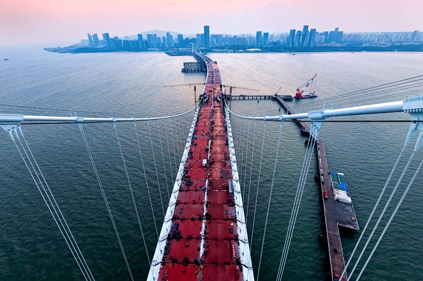 Cina: nuovo traguardo per la costruzione del ponte Xiamen-Kinmen (1)