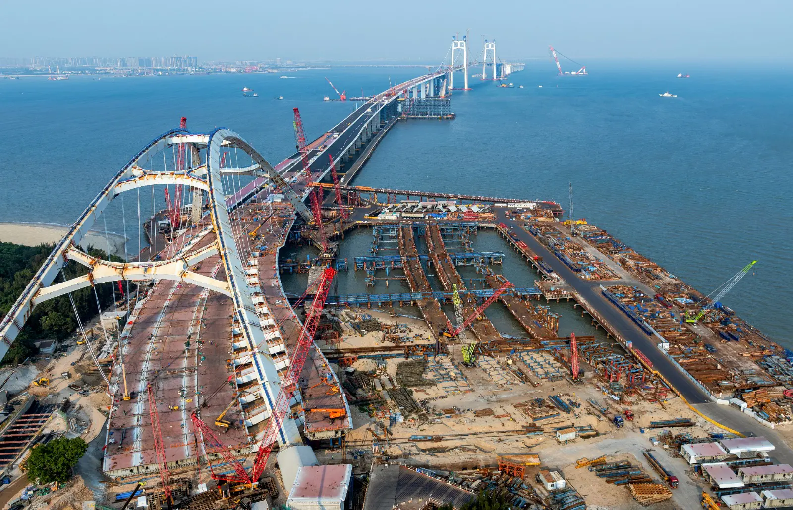 Cina: nuovo traguardo per la costruzione del ponte Xiamen-Kinmen (3)
