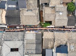 Cina: Lanxi, banchetto accoglie oltre 500 anziani per Festa del doppio nove (2)