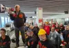 Terminata l’occupazione dell’aeroporto di Genova dei lavoratori dell’ex Ilva di Cornigliano