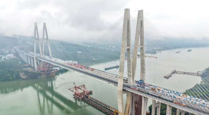 Cina: al via i test su linea ferroviaria ad alta velocità Chongqing-Wanzhou (1)