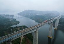 Cina: al via i test su linea ferroviaria ad alta velocità Chongqing-Wanzhou (3)