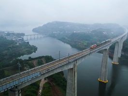 Cina: al via i test su linea ferroviaria ad alta velocità Chongqing-Wanzhou (3)