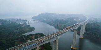 Cina: al via i test su linea ferroviaria ad alta velocità Chongqing-Wanzhou (3)
