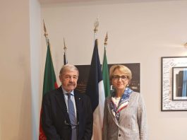 Liguria, Bucci incontra l’ambasciatrice francese in Italia Anne-Marie Descôtes