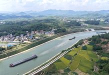 Cina: traffico merci sul canale Pinglu supera il milione di tonnellate (2)