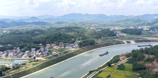 Cina: traffico merci sul canale Pinglu supera il milione di tonnellate (2)