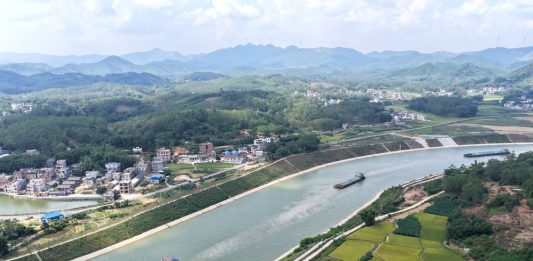 Cina: traffico merci sul canale Pinglu supera il milione di tonnellate (2)
