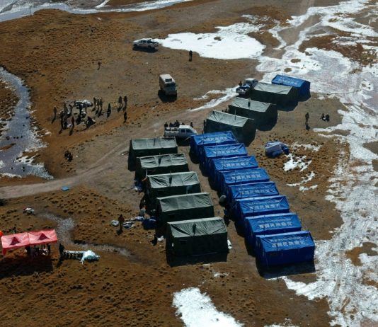 Cina: operazioni di soccorso nello Xizang dopo terremoto di magnitudo 7.0 (3)