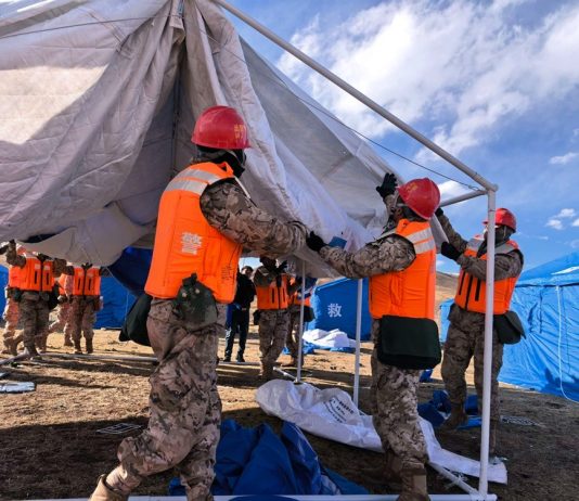 Cina: soccorsi e assistenza nei villaggi colpiti dal sisma nello Xizang (3)