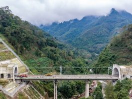 Cina: completata la posa dei binari della ferrovia ad alta velocità Chongqing-Kunming (2)