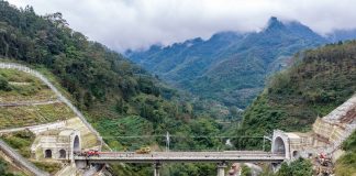 Cina: completata la posa dei binari della ferrovia ad alta velocità Chongqing-Kunming (2)