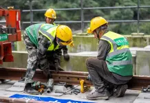 Cina: completata la posa dei binari della ferrovia ad alta velocità Chongqing-Kunming (3)