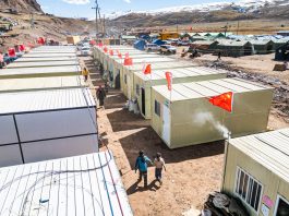 Cina: Xizang, completate le prime 60 case prefabbricate nell’area del sisma (1)