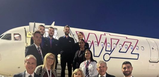 Inaugurato il collegamento diretto tra Palermo e Tirana con Wizz Air