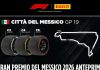 GP Messico, la Pirelli seleziona la terna di pneumatici più morbidi