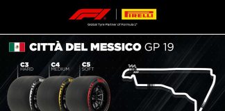 GP Messico, la Pirelli seleziona la terna di pneumatici più morbidi
