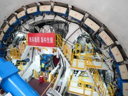 Cina: al via gli scavi della galleria sotto il lago Taihu per la linea S2 (2)