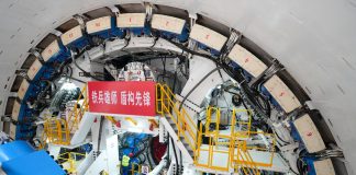Cina: al via gli scavi della galleria sotto il lago Taihu per la linea S2 (2)