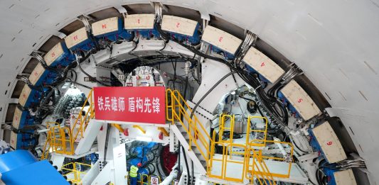 Cina: al via gli scavi della galleria sotto il lago Taihu per la linea S2 (2)