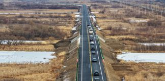 Cina: completati i lavori del valico stradale dell’isola di Heixiazi (2)