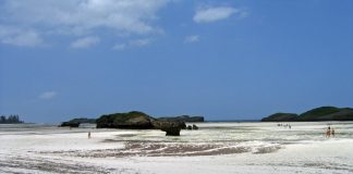 Cosa sono le maree bassa marea Watamu Kenya
