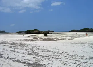 Cosa sono le maree bassa marea Watamu Kenya