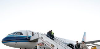 Cina: primo volo commerciale del C919 verso Yinchuan (2)