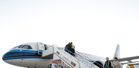 Cina: primo volo commerciale del C919 verso Yinchuan (2)