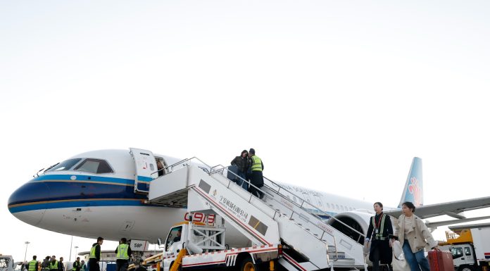 Cina: primo volo commerciale del C919 verso Yinchuan (2)