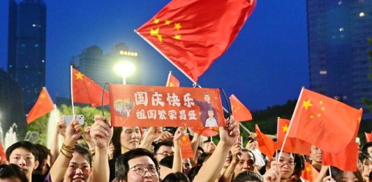 Cina: celebrazioni per 77esimo anniversario della Repubblica popolare cinese (3)