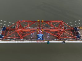 Cina: in costruzione ponte ferroviario transmarittimo della baia di Hangzhou (3)